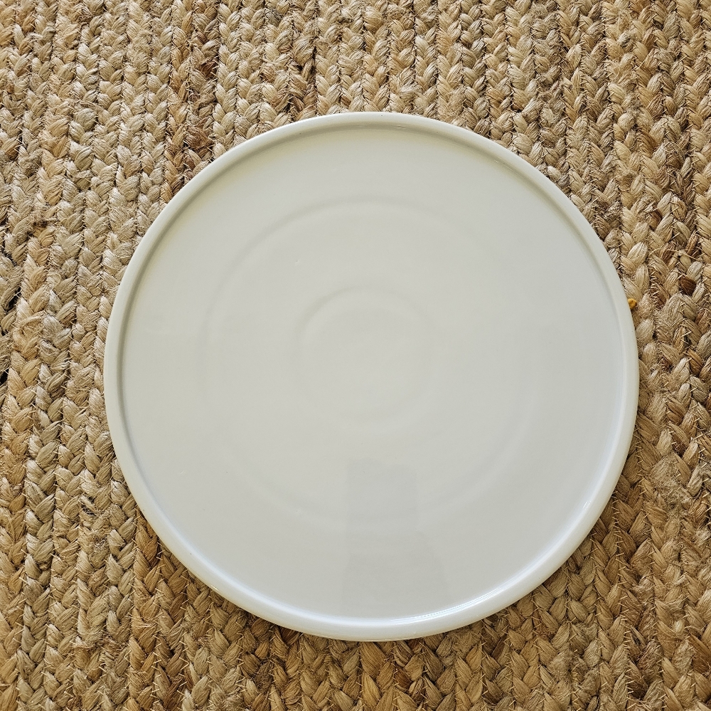 World Market white plater